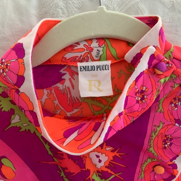 AUTHENTIC EMILIO PUCCI Formfit Rogers VINTAGE dressing gown and matching robe - Picture 10 of 12